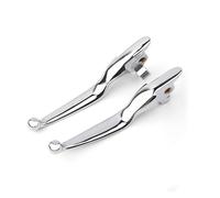Palancas de Embrague universales para Harley para Touring Street Glide Electra Ultra para Classic, Palanca de Embrague y Freno (2017-2020)(Prata)