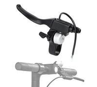 Palancas de freno de bicicleta eléctrica, nivel de freno de mano, aleación de aluminio, repuesto con timbre, freno de mano con campana para bicicleta eléctrica