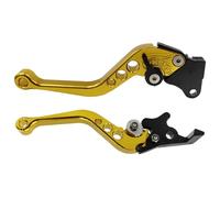 Palancas de freno de embrague para motocicleta, 2 controles de manillar ajustables, diseño a prueba de óxido para un cambio suave, frenado preciso, juego de palancas de motocicleta para motos de calle