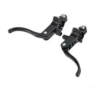 Palancas de freno de mano de aleación de aluminio para bicicletas para manillar de 22,2 mm de diámetro compatibles con calibrador mecánico y sistemas de freno voladizo (negro)