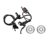 palancas de freno de motocicleta Frenos de disco hidráulicos para bicicleta Compatible con Shimano MT200, MT201 y M315, palanca de acero de 2 pistones y 3 dedos, BL-MT200.(MT200 with G3 2pcs)