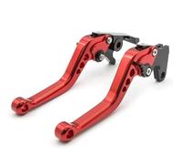 Palancas de Freno Palancas De Embrague De Freno Ajustables CNC para Motocicleta para V7 Classic 2008-2022 V7 Racer 2011-2022 V7 Stone/Special(147mm Red)