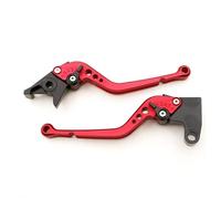 Palancas de Freno Palancas De Embrague De Freno Ajustables CNC para Motocicleta para V7 Classic 2008-2022 V7 Racer 2011-2022 V7 Stone/Special(177mm Red)