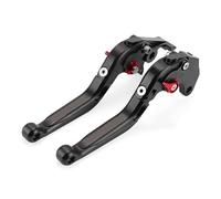 Palancas De Freno Para SUZUKI Para V-Strom DL 1050/XT DL 1000XT DL 1000 2022 2023 Palancas De Freno De Embrague Extensibles Plegables Para Motocicleta Manetas Embrague(Black Red)