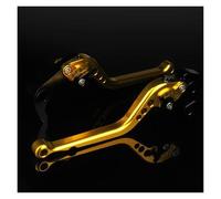 Palancas De Freno Y Embrague Ajustables Motocicleta Para Suzuki GSXR GSX-R 600 750 1000 GSXR600 2011 2012 2013 2014 2015 2016-2025 Palanca de embrague de freno(177mm Oro)
