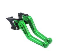 Palancas de freno y embrague de motocicleta Para KYMCO X-TOWN Xtown 125i 300i X TOWN Accesorios De Moto Palancas Cortas De Freno Embrague(Green)