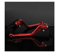 Palancas de freno y embrague de motocicleta Para Triumph Speedmaster 2018 2019 2020 2021 2022 CNC Corto/Largo Motocicleta Ajustable Freno Embrague Palanca Accesorios(177mm Red)