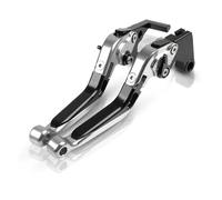Palancas de manija de embrague de freno de motocic Para CBR1000RR Fireblade 2004-2005 2006 2007 Palanca De Embrague Juego Freno Palancas Plegables Ajustables Piezas Motocicleta(Z7)