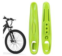 Palancas de neumáticos de bicicleta, juego de 2 herramientas de reparación de neumáticos de bicicleta, multifuncionales para aparcamiento, garaje, calle, césped, carretera de montaña, montaje, taller