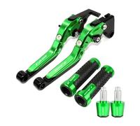 Palancas Embrague Freno Motocicleta para Ka&wasa&ki Ninja 650 ABS Ninja650 KRT Edition 2018-2022 Palancas De Freno Embrague Ajustables Extensibles para Motocicleta Empuñaduras Mano