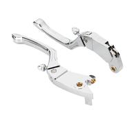 Palancas Embrague Freno Para Indian Para Scout Para Sixty 2017-2023 1 Par De Palancas De Embrague Y Freno Cromadas Para Manillar De Motocicleta Maneta Freno Moto(Silver)