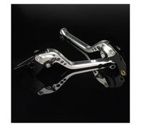 Palancas Embrague Freno Para Kawasaki Para Ninja Z 500 Para Z500 SE Ninja500 2024 2025 CNC Accesorios Palanca Embrague Freno Motocicleta Ajustables Maneta Embrague Freno(Silver 177mm)
