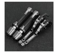 Palancas Embrague Freno para Yam&AHA FZ-S 150 FZS150 FZS 150 FZ S150 Empuñaduras Palancas De Embrague De Freno Puños De Manillar Extremos De Manillar(Gray)