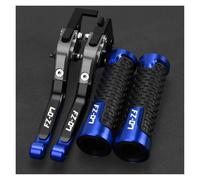 Palancas Embrague Freno para Yam&AHA MT07 FZ-07 2014-2023 FZ 07 Palancas De Embrague De Freno De Moto Cubierta De Empuñaduras De Manillar(Blue)