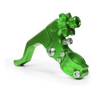 Palancas Freno Embrague Motocicleta para Suzuki para DR200S para DRZ400E para DRZ400SM Maneta De Embrague Corta para Acrobacias De 7/8"(Green)
