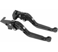 Palancas Freno Motocicleta Para Mt 125 2014-2021 Accesorios Para Embrague Plegables Ajustables Manetas Extensibles(Negro)