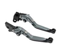 Palancas freno Palancas De Embrague Freno Extensibles Motocicleta Para CB650F 2014 2015 2016 2017 2018 2019 2020 2021 2022, Plegables, Aluminio CNC(Silver)