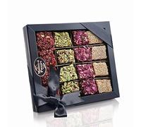 Palanci | Dulces Veganos | Mezcla de Dulces Turcos 490 gr | Premium Lokum desde 1870 | Delicia Turca | vegano | Gelatina De Frutas 4 Variedades | bocadillos veganos | Mezcla de dulces