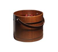 Palangana Para Baño De Pies De Madera Natural Del Estrés Con Baño De Pies
