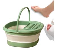 Palangana Para Lavar Los Pies Cubo de Masaje Plegable para el Baño | Bañera De Remojo Para Pies Para Hombres Mujeres Personas Mayores Viajes Camping Centro De Spa Hotel Dormitorio Baño Spa En
