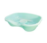 Palangana Portátil para Lavado de Cabello Cuenca Bandeja Lavabo Fregadero con Diseño Reclinado Que Facili Lavado Acostado Drenaje te y, Verde Claro PP, style to 2