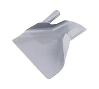 palapara palomitas de maíz: palapara freír resistente con mango ergonómico, construcción de metal resistente, diseño para servir con ancha, acabado de borde liso, control de transferencia fácil