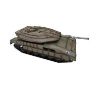 Palapozzy Tanque RC 1/16 para adultos, modelo de tanque de control remoto de batalla principal Israel Merkava-IV con luz de sonido y batalla infrarroja, modelo de vehículo RC para entusiastas