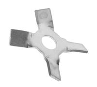 Palas de Agitador Superior Cruzadas de Acero Inoxidable para Laboratorio | Mezclador de Laboratorio, Dispersión Uniforme de Partículas, Plata, Uso en Experimentos y Rendimiento Mejorado