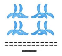 Palas de hélice de Colores con Tornillos para dji Avata 2, Palas de hélice de Repuesto Accesorios de ala (Azul 4 Pares)
