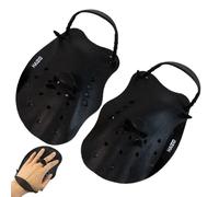 Palas de mano de natación, guantes de entrenamiento de natación, ayuda de natación, paletas de silicona ajustables para entrenamiento de fuerza, mejora de la velocidad, práctica de piscina, adultos y