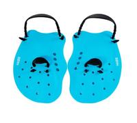 Palas de mano de natación, guantes de entrenamiento de natación, ayuda de natación, paletas de silicona ajustables para entrenamiento de fuerza, mejora de la velocidad, práctica de piscina, adultos y