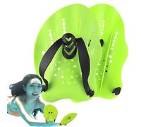 Palas de Mano para Natación | Equipo Ejercicio Piscina con Correas Ajustables | Palas De Natación para Principiantes - para Nadadores de Series Principiantes Niños Adultos Mujeres Hombres