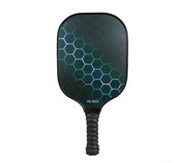 Palas de pickleball con núcleo de fibra de vidrio que absorbe los golpes, peso ligero, 210 g, columpio estable de 15.9 x 7.9 pulgadas, incluye 1 o 2 raquetas, bolsa de almacenamiento de 4 bolas