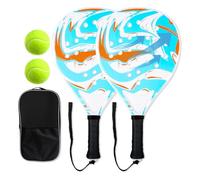 Palas de Pickleball para Niños | Pala Ligera de Fibra de Carbono - Set de Raquetas de Pádel - para Hombres, niños, Adultos, práctica Deportiva, Parque, jardín, Escuela y Vacaciones