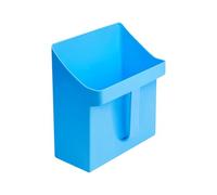 Palas para Alimento | Herramienta de Granja Cerrada con Tapa de 3.8 Litros | Pala para Alimento de Aves con Asa Lateral - para Animales de Granja y Cocina