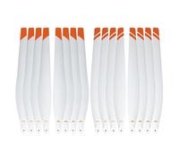 Palas Plegables de Nailon y Carbono for Drones, Especiales for fertilización, Blancas, compatibles con hélices de Drones dji T20P, T40 y T50.(1 Set For T40 T50)