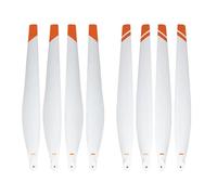 Palas Plegables de Nailon y Carbono for Drones, Especiales for fertilización, Blancas, compatibles con hélices de Drones dji T20P, T40 y T50.(Half Set For T40 T50)