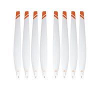 Palas Plegables de Nailon y Carbono for Drones, Especiales for fertilización, Blancas, compatibles con hélices de Drones dji T20P, T40 y T50.(2 Pairs 5415)