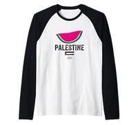 Palastine, I Love Palastine Illustration Graphic Design Camiseta Manga Raglan