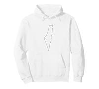 Palastine Map, Palestinian Love Illustration Graphic Design Sudadera con Capucha