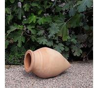 Palatina Werkstatt Exclusiva ánfora de terracota tumbada Vitex 60 cm - 100% hecha a mano - Añade un encanto irresistible a tu jardín e interior