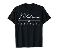 Palatine Illinois (Illinois) Camiseta gráfica económica
