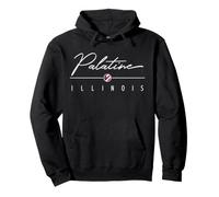 Palatine Illinois (Illinois) Sudadera con Capucha