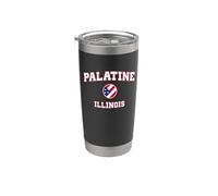 Palatine Illinois (Illinois) Vaso térmico de acero inoxidable de doble pared