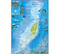 Palau Adventure & Dive Guide Laminated Map Poster