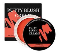 Palaufr Blush crema | Hidratante duradero,Blush crema matificante para pieles maduras,Mujeres Niñas Piel Grasa Fechado Uso Diario Viajar Fiesta Viajes Deportes