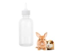 Palaufr Botella para gatos, alimentador de leche para gatos pequeños, 120 ml, recipiente portátil para alimentos, para viajes, gatos, conejos, hámsters, senderismo, camping, coche, casa, viajes