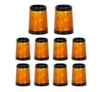 Palaufr Férulas de Mango de Golf,Férulas de Golf, Fundas para Cabezas de Palos con virolas de Hierro, Juego de Fundas para Cabezas de Hierro para Golf, duraderas, 10 Uds., protegen su Juego de Fundas