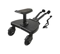 Palaufr Tablero de Pie para Cochecito,Plataforma Ajustable Antideslizante,Tablero Conector de Cochecito para Pie y Asiento | para Niños y Niñas en Paseos al Aire Libre, Picnic, Vacaciones y Compras