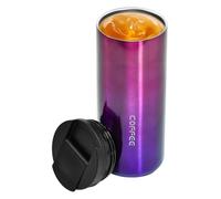 Palaufr Taza Aislada - Vaso de Acero Inoxidable Aislado,Botella Térmica de Vacío - Para Exterior Gimnasio Acampada Oficina Viajes De Negocios Deportes Hogar Senderismo Fiesta